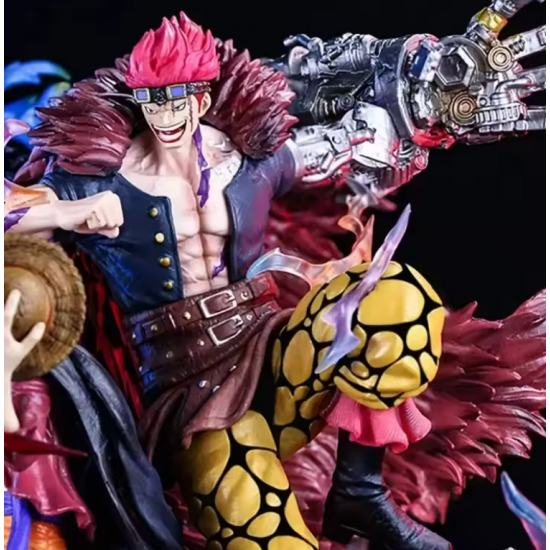 Dükkan Design One Piece Trafalgar Law, Monkey D. Luffy ve Eustass Kid Figür Dükkan Design One Piece Trafalgar Law, Monkey D. Luffy ve Eustass Kid Figür