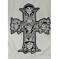 Dükkan Design Gotik İskelet Guns n Roses Patch/Yama