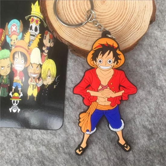 DÜKKAN DESİGN ONE PİECE LUFFY SİLİKON ANAHTARLIK DÜKKAN DESİGN ONE PİECE LUFFY SİLİKON ANAHTARLIK