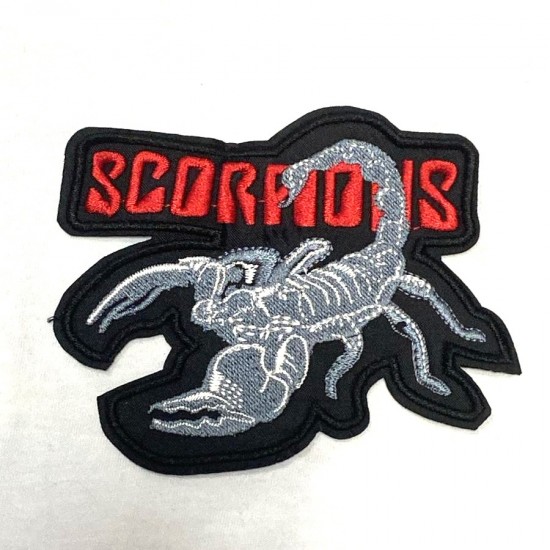 DÜKKAN DESİGN SCORPİONS PATCH YAMA DÜKKAN DESİGN SCORPİONS PATCH YAMA