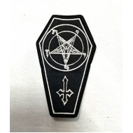 DÜKKAN DESİGN TABUT PENTAGRAM PATCH YAMA
