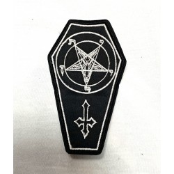 DÜKKAN DESİGN TABUT PENTAGRAM PATCH YAMA
