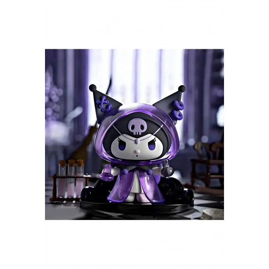 DUKKANDESIGN Mor Pelerinli Gotik Kuromi DUKKANDESIGN Mor Pelerinli Gotik Kuromi