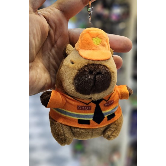 DÜKKAN DESİGN CAPY BARA TURUNCU PELUŞ ANAHTARLIK DÜKKAN DESİGN CAPY BARA TURUNCU PELUŞ ANAHTARLIK