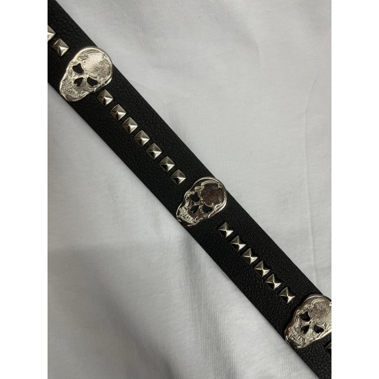 DÜKKAN DESİGN ÇİVİLİ GOTİK PUNK DERİ KEMER DÜKKAN DESİGN ÇİVİLİ GOTİK PUNK DERİ KEMER