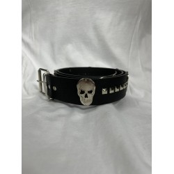 DÜKKAN DESİGN ÇİVİLİ GOTİK PUNK DERİ KEMER