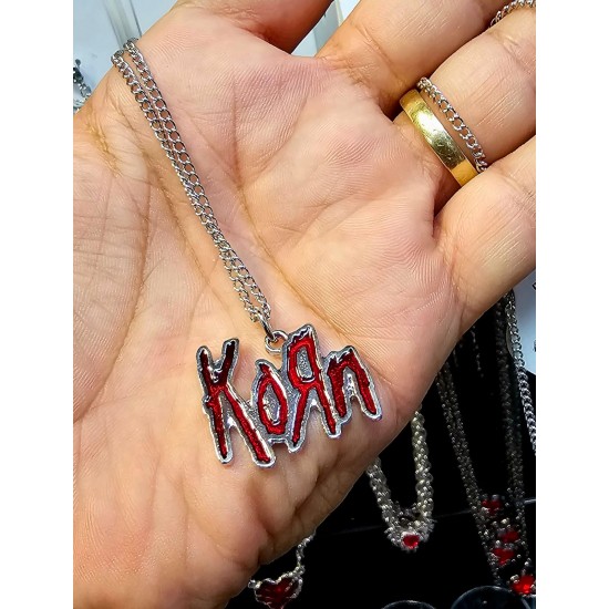 DÜKKAN DESİGN Korn Grup Yazılı Mineli Kolye DÜKKAN DESİGN Korn Grup Yazılı Mineli Kolye