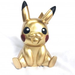 DÜKKAN DESİGN  GOLDEN PİKACHU BÜST, FİGÜR