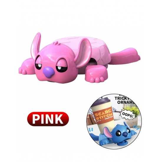 DÜKKAN DESİGN PEMBE STITCH HAREKETLİ ÇILGIN BARDAK ALTLIĞI DÜKKAN DESİGN PEMBE STITCH HAREKETLİ ÇILGIN BARDAK ALTLIĞI