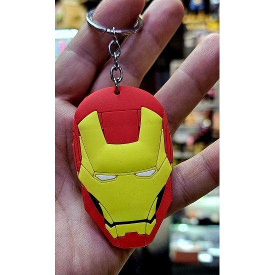 DÜKKAN DESİGN ÇİFT TARAFLI SİLİKON IRON MAN ANAHTARLIK DÜKKAN DESİGN ÇİFT TARAFLI SİLİKON IRON MAN ANAHTARLIK