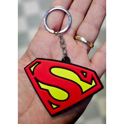 DÜKKAN DESİN ÇİFT TARAFLI SUPERMAN YUMUŞAK SİLİKON ANAHTARLIK