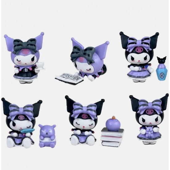 DÜKKAN DESİGN KUTULU SANRİO KUROMİ FİGÜR SET