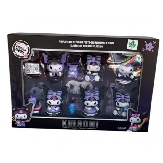 DÜKKAN DESİGN KUTULU SANRİO KUROMİ FİGÜR SET