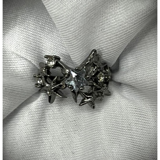 DÜKKAN DESİGN YILDIZLAR TOLULUĞU TAŞLI YÜZÜK