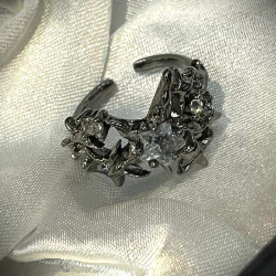 DÜKKAN DESİGN YILDIZLAR TOLULUĞU TAŞLI YÜZÜK