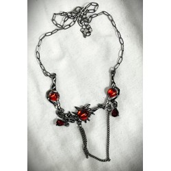 DÜKKAN DESİGN ANDROMEDA TAŞLI GOTİK KOLYE