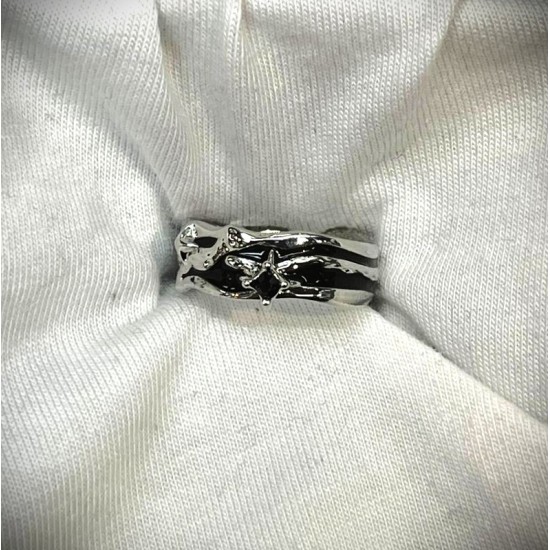 DÜKKAN DESİGN TAŞLI PİNTEREST YÜZÜK