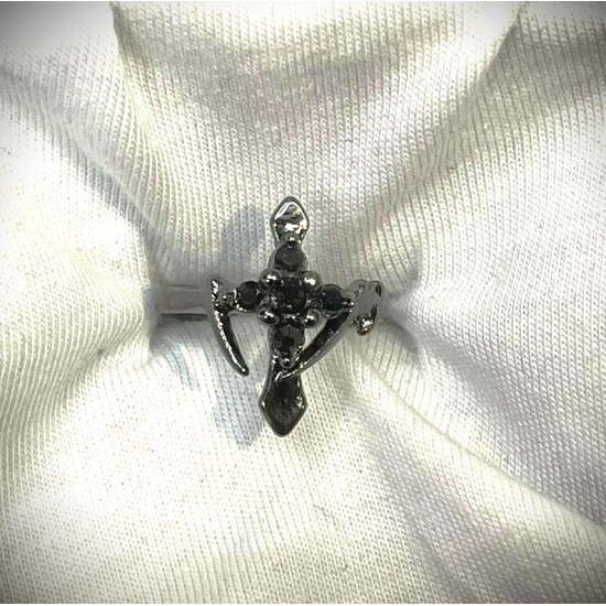 DÜKKAN DESİGN VAMP HAÇ YÜZÜK