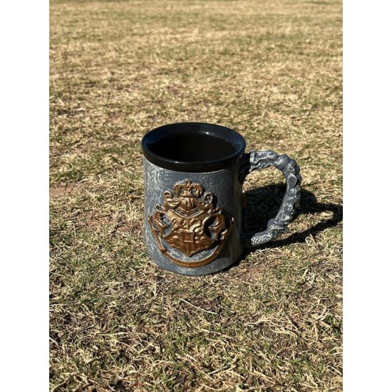 DÜKKAN DESİGN HOGWARTS SERAMİK KABARTMA KUPA