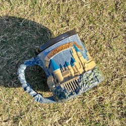 DÜKKAN DESİGN HOGWARTS SERAMİK KABARTMA KUPA