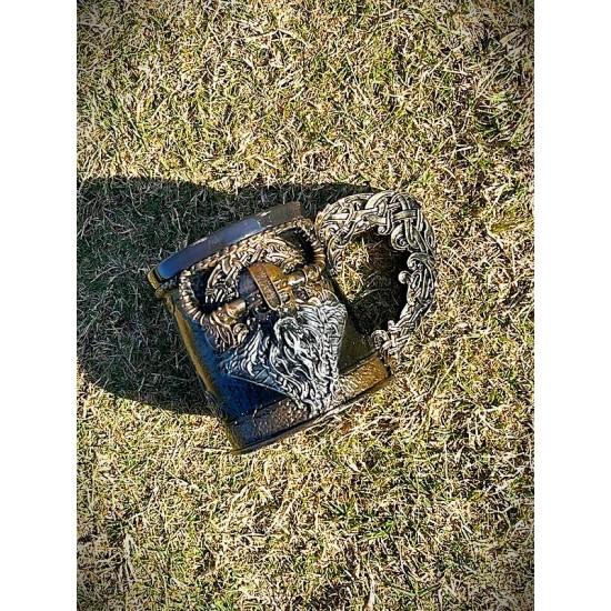 DÜKKAN DESİGN KRAL RAGNAR KABARTMALI SERAMİK KUPA