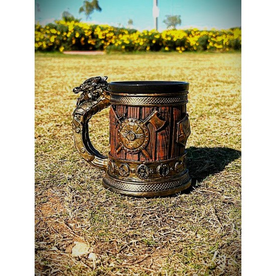 DÜKKAN DESİGN İSKANDİNAV KABARTMALI SERAMİK KUPA