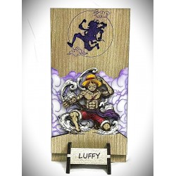 DÜKKAN DESİGN LAZER KAZIMA EL BOYAMA ONE PİECE LUFFY GEAR5 BİBLO