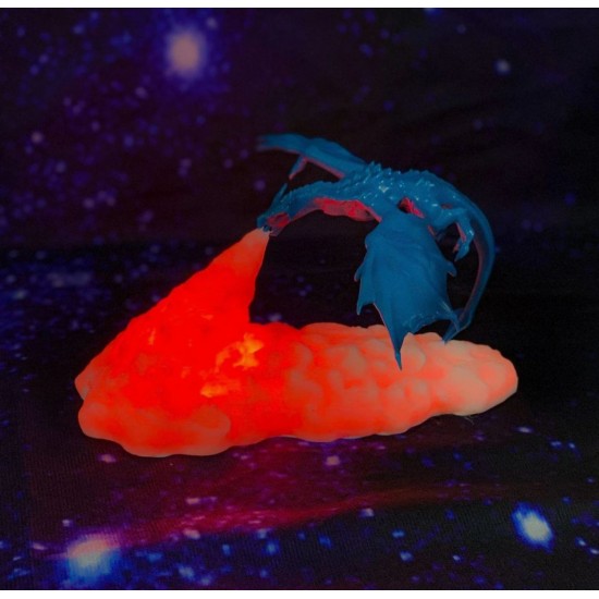 DÜKKAN DESİGN ŞARJLI EJDERHA GECE LAMBASI