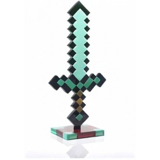 DÜKKAN DESİGN MİNECRAFT DİAMOND SWORD GECE LAMBASI