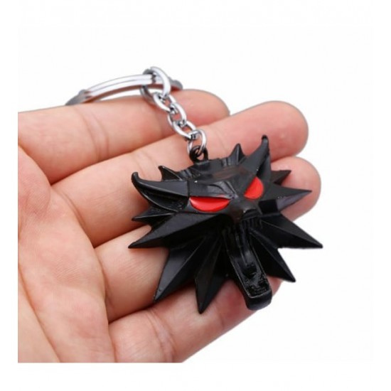 DÜKKAN DESİGN The Witcher 3 Wild Hunt Siyah Anahtarlık