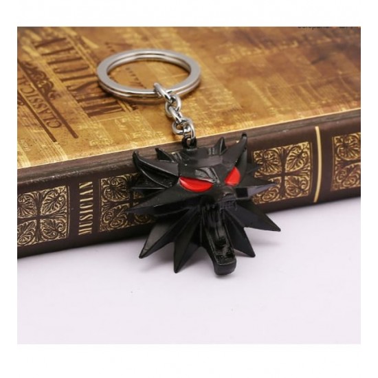 DÜKKAN DESİGN The Witcher 3 Wild Hunt Siyah Anahtarlık