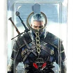 DÜKKAN DESİGN The Witcher 3 Wild Hunt Siyah Anahtarlık