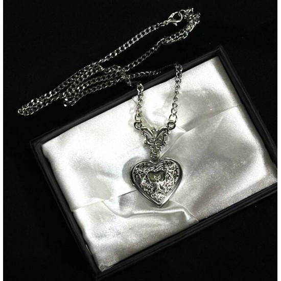 DÜKKAN DESSİGN YARASA MODEL FOTOĞRAF KOLYESİ