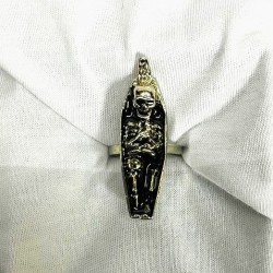 DÜKKAN DESİGN GOTİK TUTANKAMON TABUT YÜZÜK