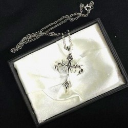 DÜKKAN DESİGN TRİBAL HAÇ KOLYE