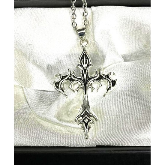 DÜKKAN DESİGN TRİBAL HAÇ KOLYE