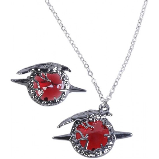 DÜKKAN DESİGN LOVE and DEEPSPACE KUZGUN KOLYE