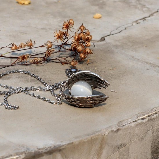 DÜKKAN DESİGN MELEK KANATLI ŞANS KOLYESİ