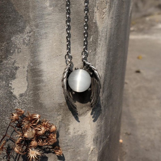 DÜKKAN DESİGN MELEK KANATLI ŞANS KOLYESİ