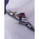 DÜKKAN DESİGN LOVE and DEEP SPACE RED STONE  BİLEKİLK