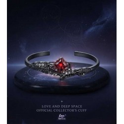 DÜKKAN DESİGN LOVE and DEEP SPACE RED STONE  BİLEKİLK