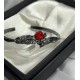 DÜKKAN DESİGN LOVE and DEEP SPACE RED STONE  BİLEKİLK