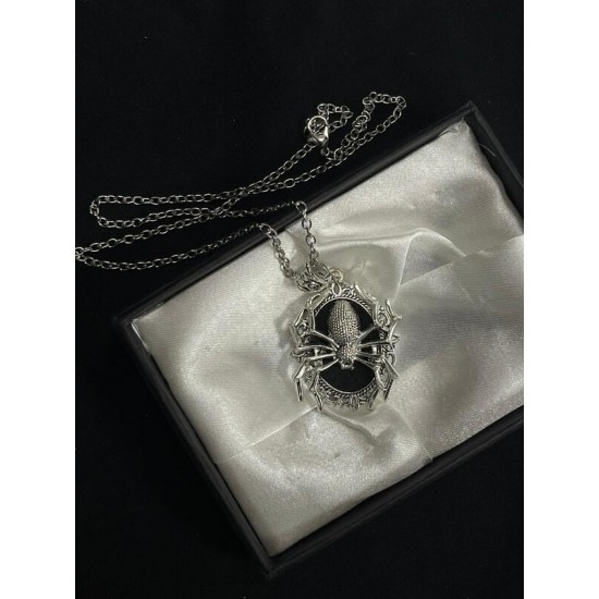 DÜKKAN DESİGN TARANTULA AYNASI BÜYÜCÜ KOLYESİ