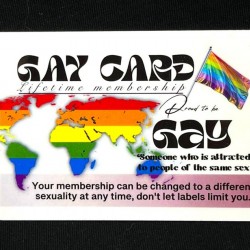 DÜKKAN DESİGN GAY CARD
