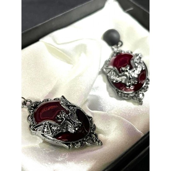 DÜKKAN DESİGN YARASALI VAMP TABLO KÜPE