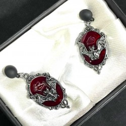 DÜKKAN DESİGN YARASALI VAMP TABLO KÜPE