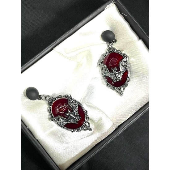 DÜKKAN DESİGN YARASALI VAMP TABLO KÜPE