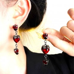 DÜKKAN DESİGN DAMLAYAN KAPLER TAŞLI KÜPE