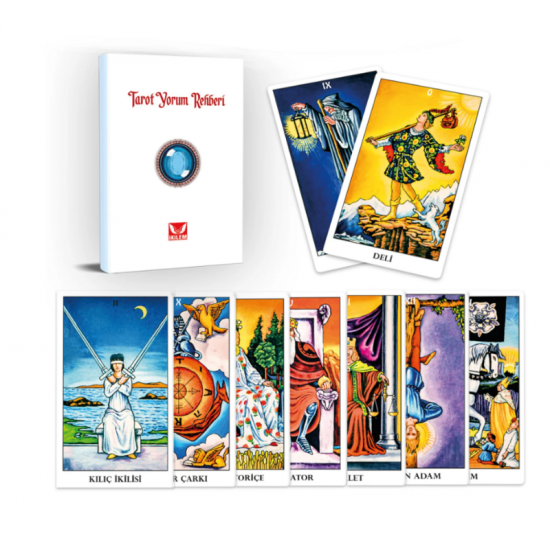 DÜKKAN DESİGN KİTAPÇIKLI KLASİK TAROT SETİ
