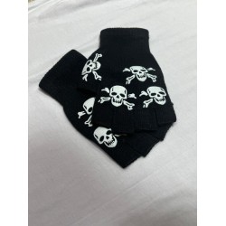 DÜKKAN DESİGN SKULL HEADS KESİK PARMAK ELDİVEN